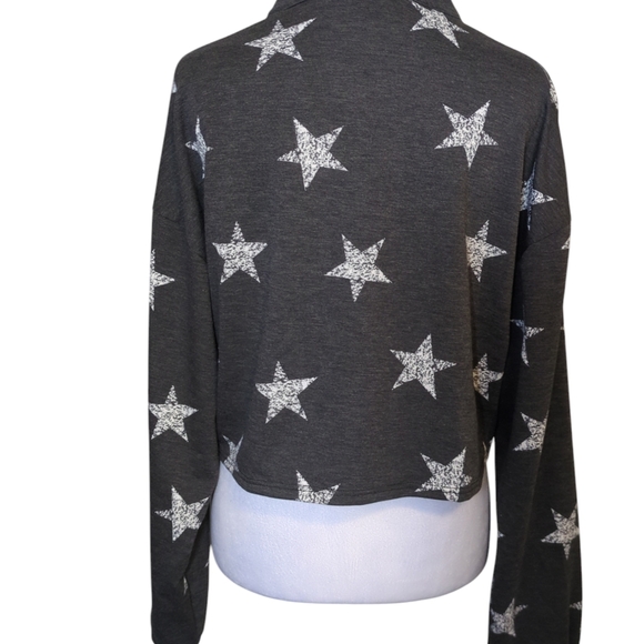 Alyssa Thomas New york set Hoodie with Short with star color Gray/white size M - Picture 7 of 7
